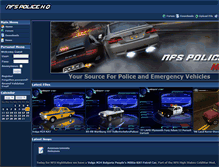 Tablet Screenshot of nfspolicehq.com